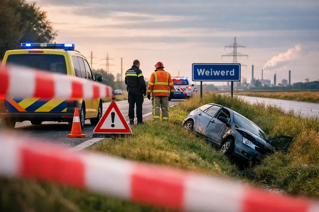 Auto raakt van de weg bij Weiwerd: overzicht van 112-incidenten