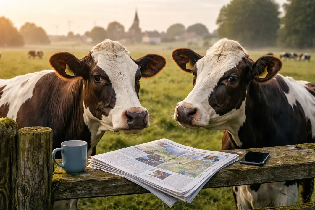 Blaarkoppen reageren dagelijks op het nieuws in Groningen en daarbuiten