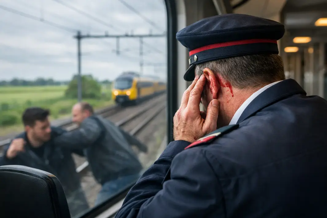 Conducteur mishandeld tijdens treinreis tussen Groningen en Assen