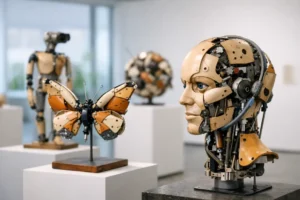 Creatief hergebruik van afgedankte protheses in kunsttentoonstelling