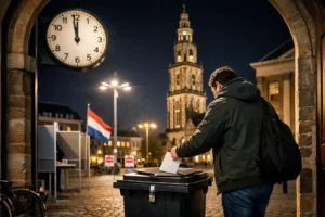 Eerste stemmers in Groningen kunnen al vanaf middernacht hun stem uitbrengen