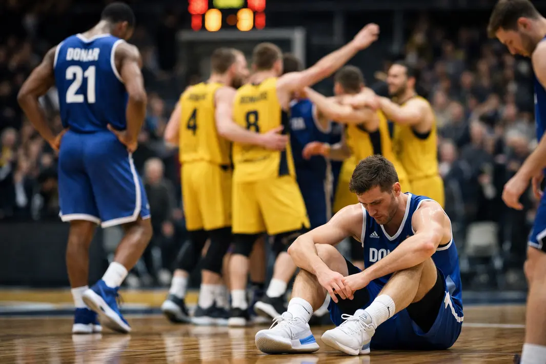 Forse nederlaag voor Donar in uitwedstrijd tegen Belgische ploeg