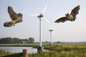 Impact van kleine windturbines op vogels en vleermuizen onder de loep