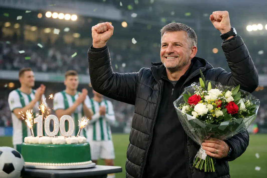 Jarige hoofdtrainer FC Groningen viert mijlpaal na honderdste bankzitterswedstrijd