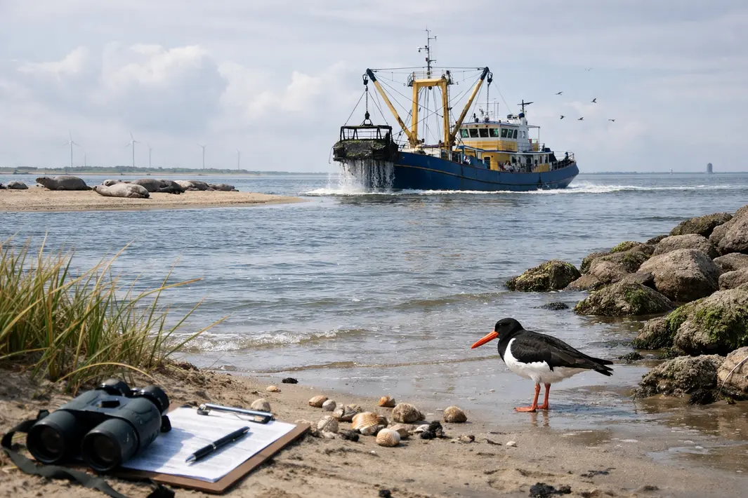 Natuurorganisaties dienen bezwaar in tegen schelpenvisserij in Waddenzee