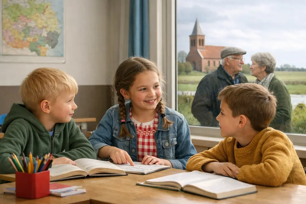 Opvoeding in het Gronings voor kinderen: voordelen en zorgen uit het verleden