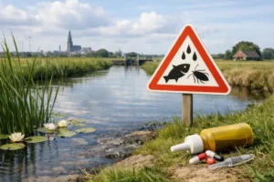 Provincie Groningen treft maatregelen tegen verontreiniging water door vlooienmiddelen