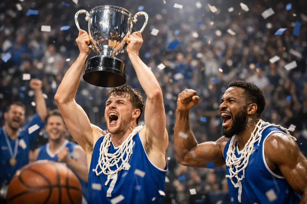 Spannende basketbalfinale levert achtste beker voor Donar op