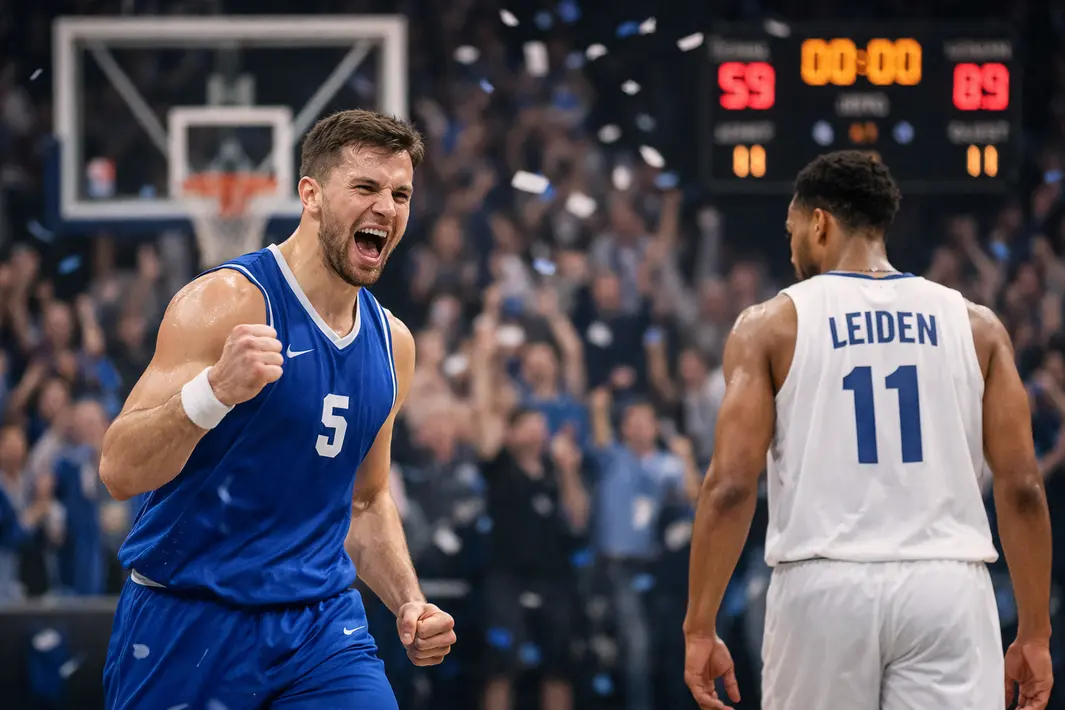 Belangrijke overwinning voor Donar in BNXT League tegen Leiden