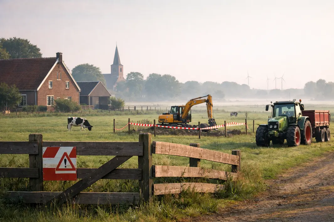 Boerenorganisatie eist intrekking onteigening in Lucaswolde binnen 24 uur