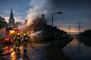 Brandweer optredens in Beerta en stroomstoring in Stadskanaal gemeld