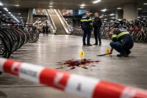 Drie jaar cel geëist voor messteek in fietsenstalling onder Forum in Groningen