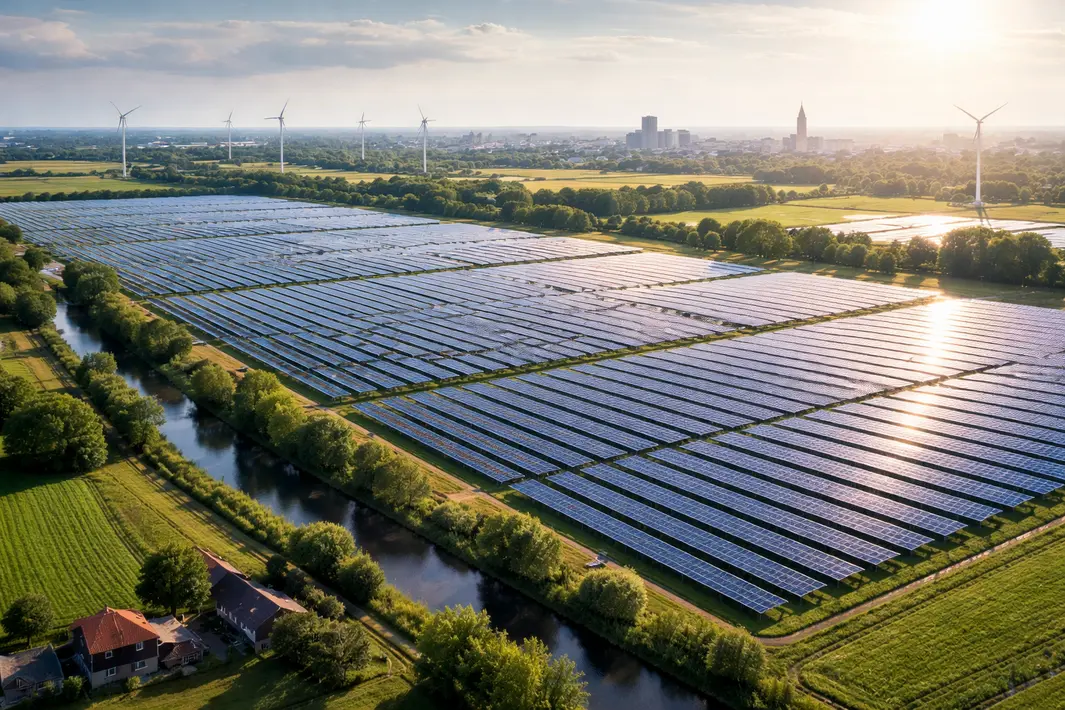 Groningen als koploper in Nederland met grootste zonneparkoppervlak