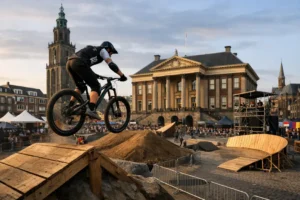 Grote Markt wordt locatie voor spectaculair mountainbike-evenement