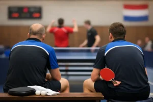 Halve finale playoff-deelname voor tafeltennisteam uit Middelstum ten einde