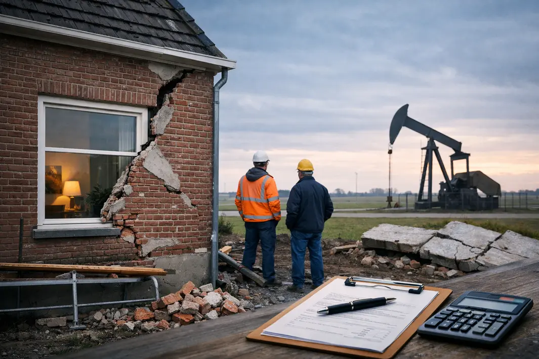 Nieuwe vaste vergoeding helpt bij sneller afhandelen herhaalschade bij aardbevingsschade