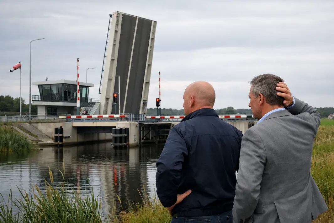 Ondernemers gefrustreerd over stilstaande bediening Slochtersluis bij Meerstad