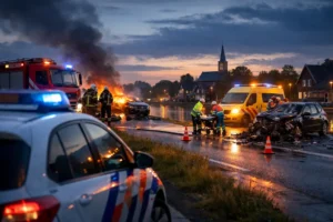 Overzicht van ongevallen en branden in Hoogezand en Oude Pekela