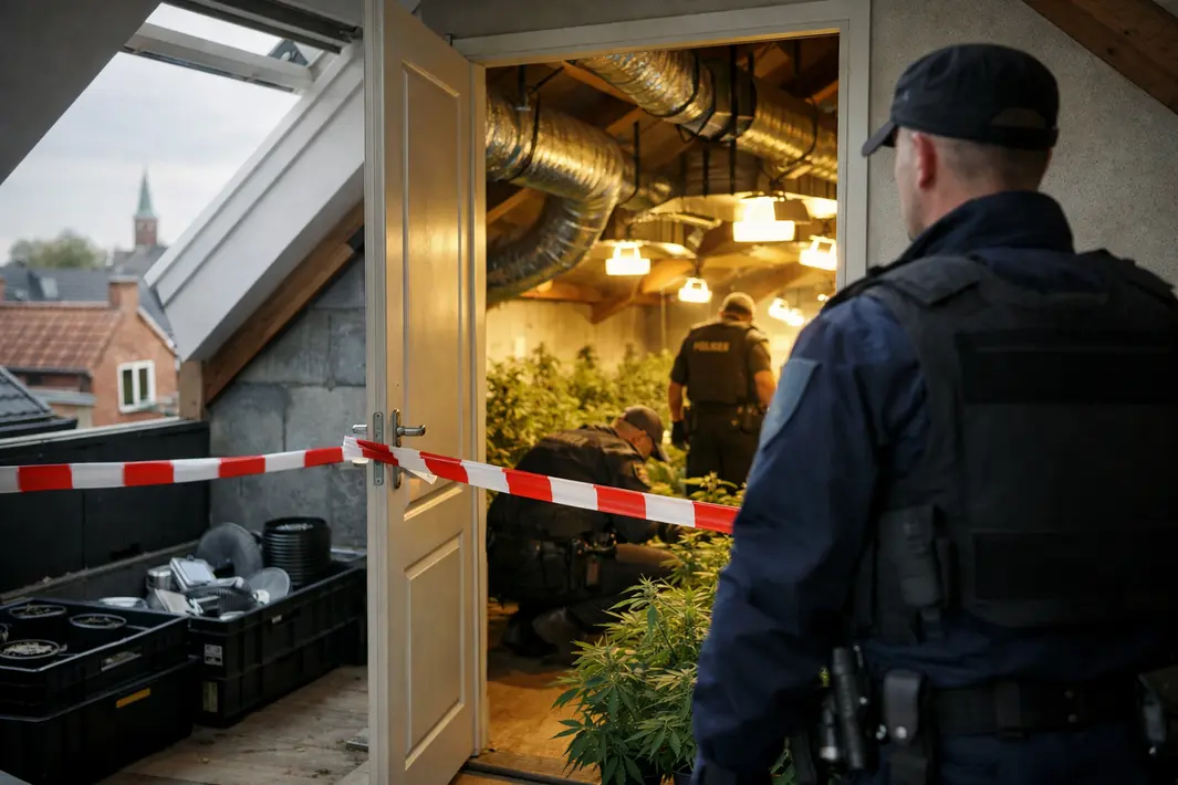 Politie sluit hennepkwekerij af in Hoogezand
