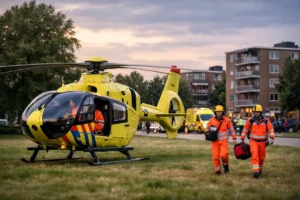 Traumahelikopter ingezet in Veendam na valincident