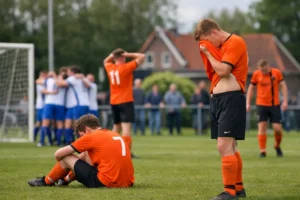Veelerveen verliest belangrijke wedstrijd in strijd om kampioenschap vierde klasse B
