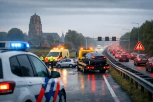Verkeersincidenten in Oldehove en op de N7 zorgen voor verkeershinder