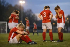 Vrouwenvoetbalteam zakt weer terug uit eerste divisie