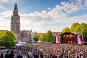 Bevrijdingsfestival in Groningen weer groots bezocht met 75.000 bezoekers