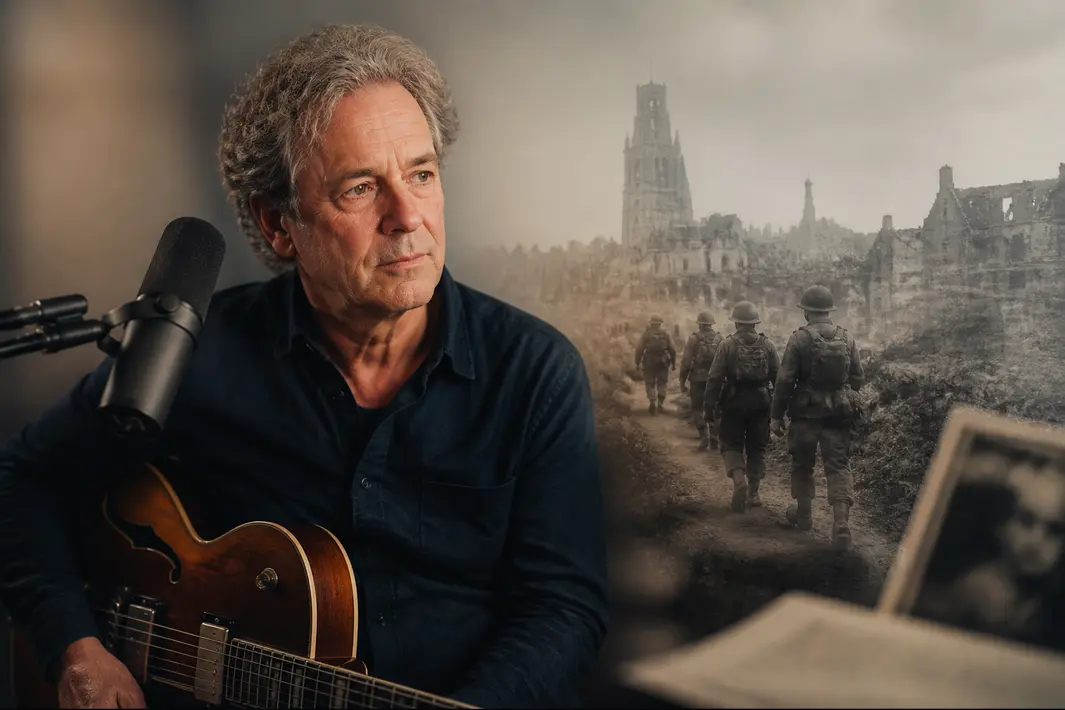Groninger gitarist Hendrik Jan Vermeulen belicht oorlogservaringen in podcast