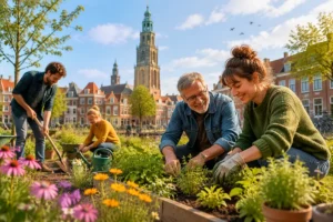 Nieuw tuinprogramma brengt Groningers samen in de groene ruimte