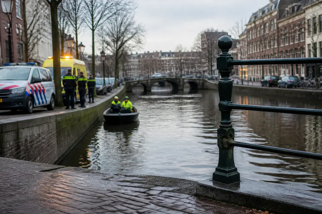 Overleden man in water gevonden in Stad, geen aanwijzing voor misdrijf