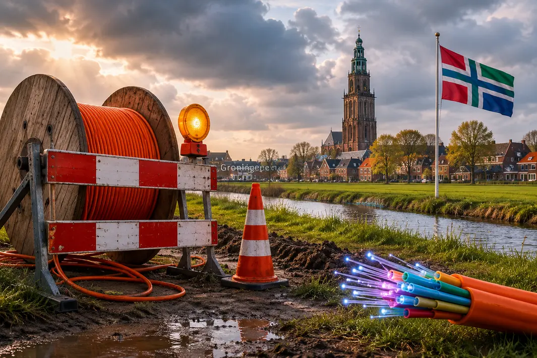 Provincie Groningen stelt werkzaamheden voor snel internetplannen uit ondanks beschikbare middelen