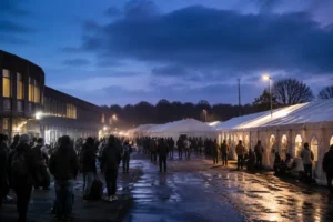 Aanmeldcentrum Ter Apel blijft overvol met extra tenten en nachtelijke opvang