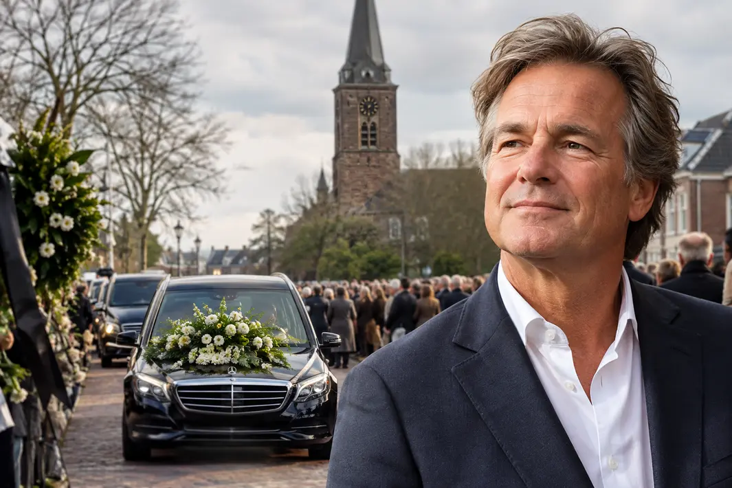 Afscheid van ondernemer Albert-Jan Postma met indrukwekkende rouwstoet